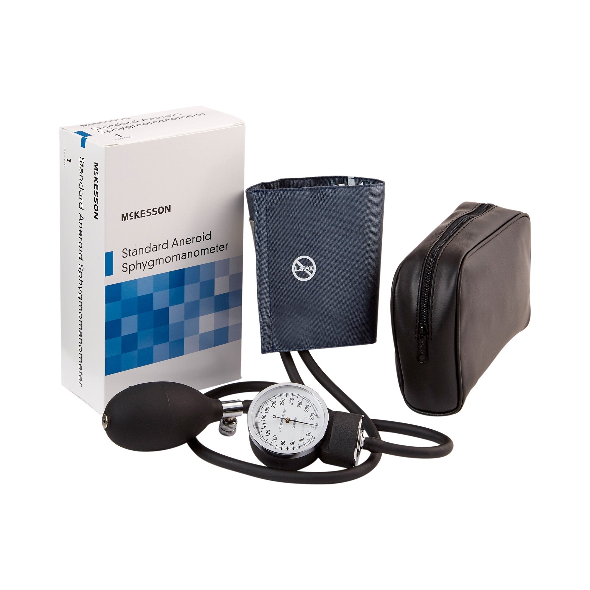 McKesson Brand - Aneroid Sphygmomanometer Unit McKesson Brand Small Adult Cuff Nylon Cuff 19 - 27 cm Pocket Aneroid [1/BX]