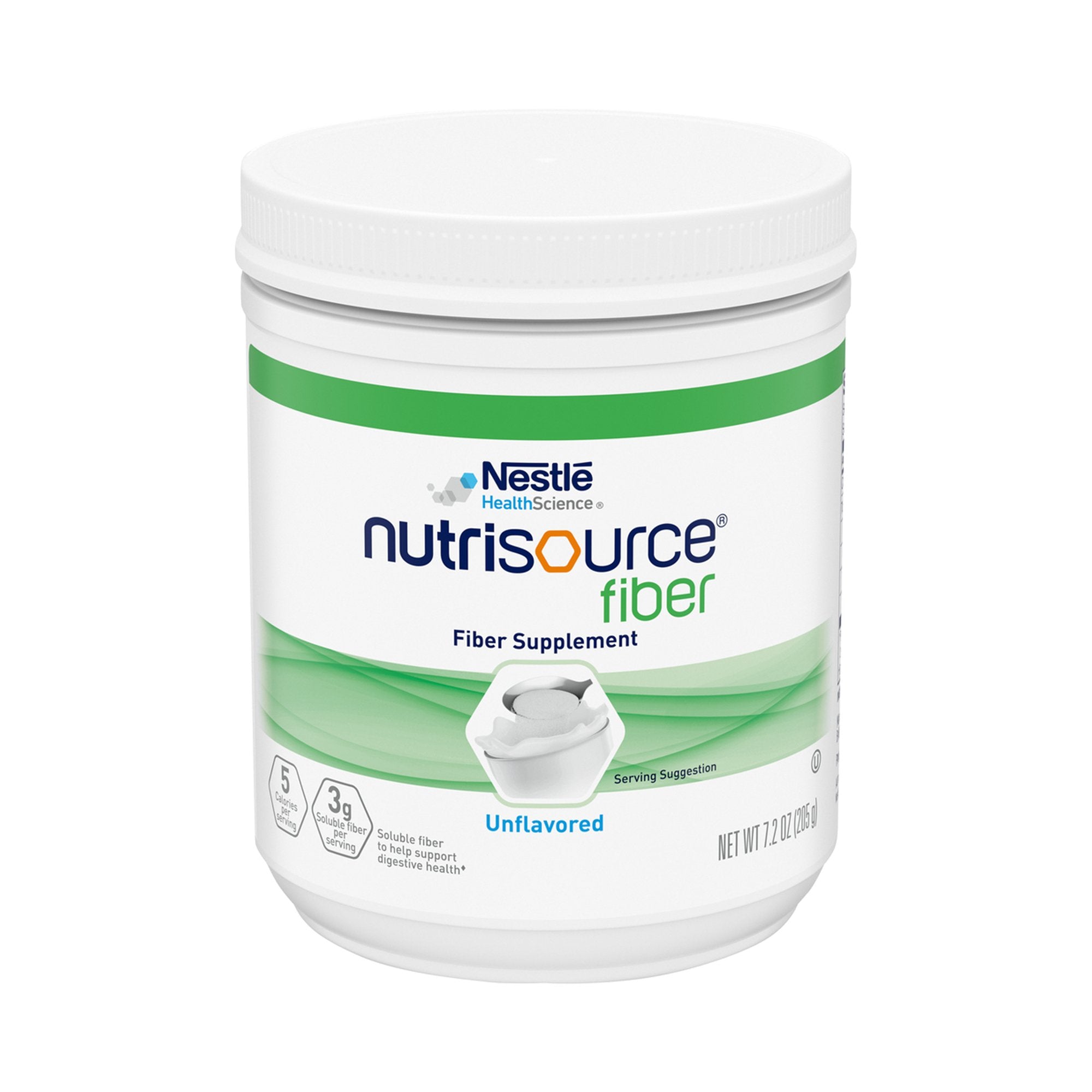Nestle Healthcare Nutrition - Oral Supplement Nutrisource® Fiber Unflavored Powder 7.2 oz. Canister [1/EA]