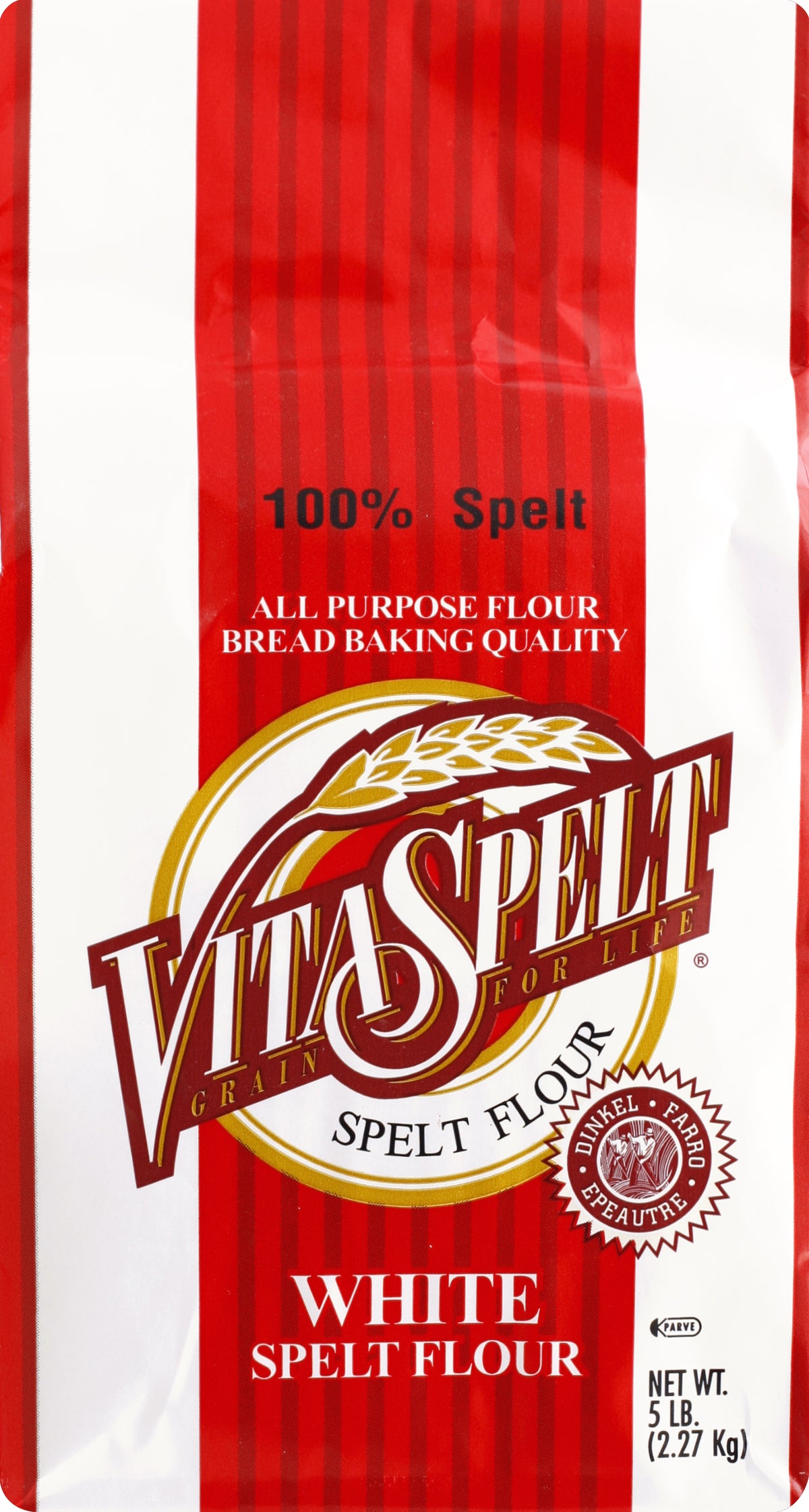 Vita Spelt Spelt Flour 5 lb - Case of 1