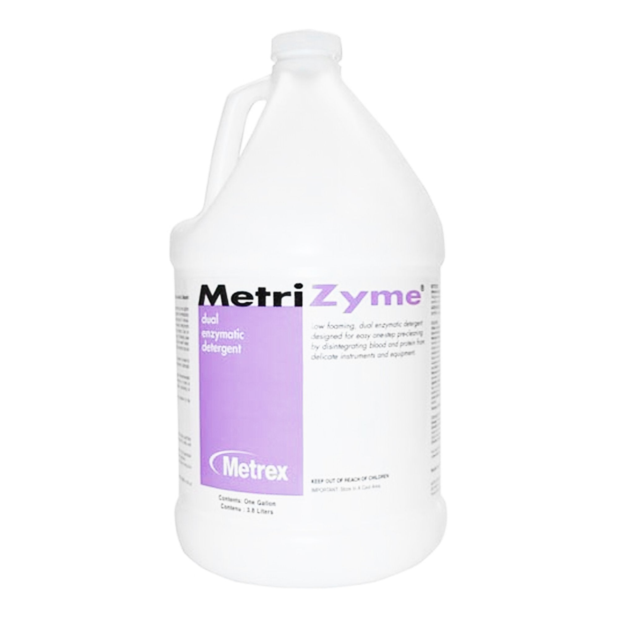 Metrex Research - Dual Enzymatic Instrument Detergent MetriZyme® Liquid RTU 1 gal. Jug Mint Scent [4/CS]