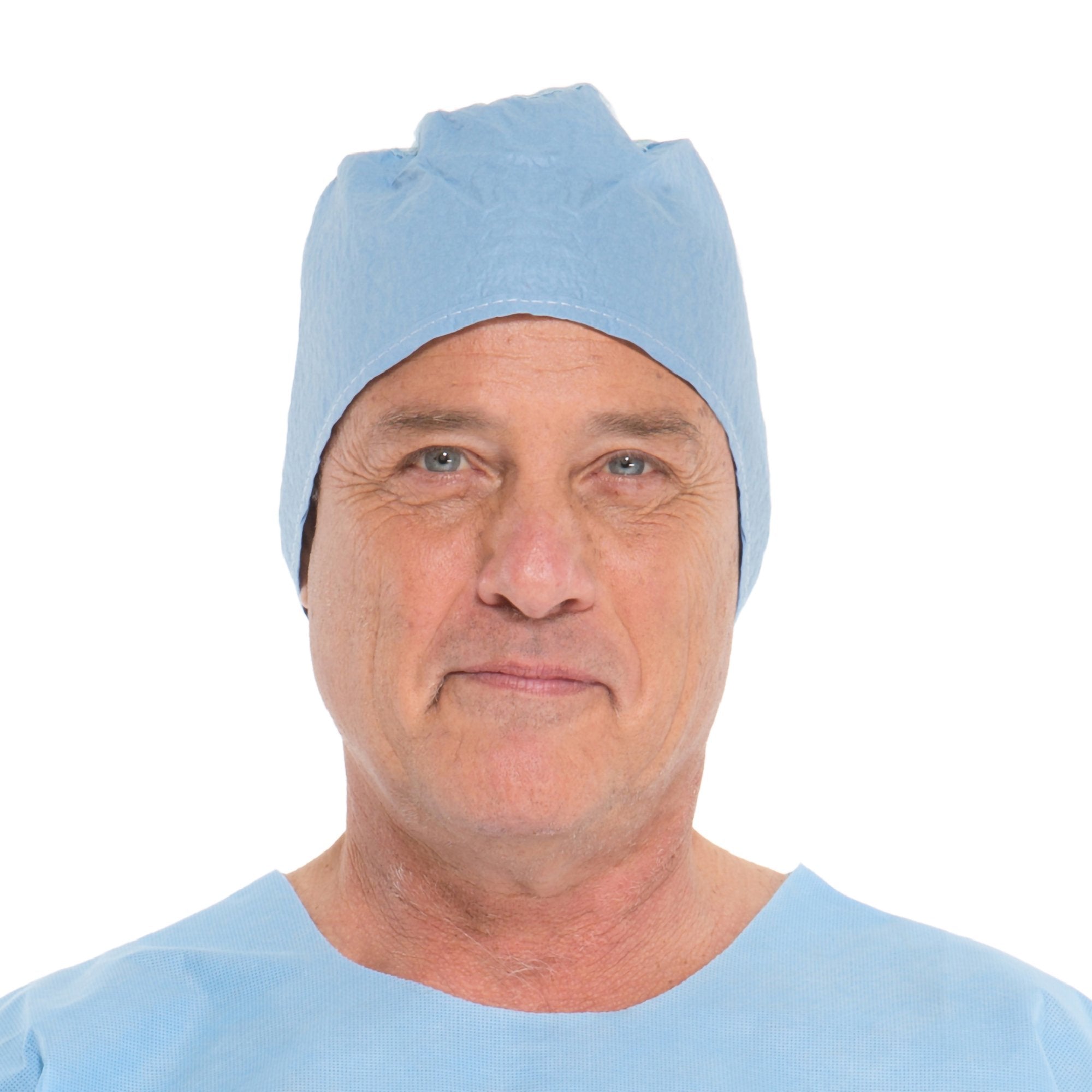 O&M Halyard Inc - Surgeon Cap Halyard One Size Fits Most Blue Tie Closure [300/CS]