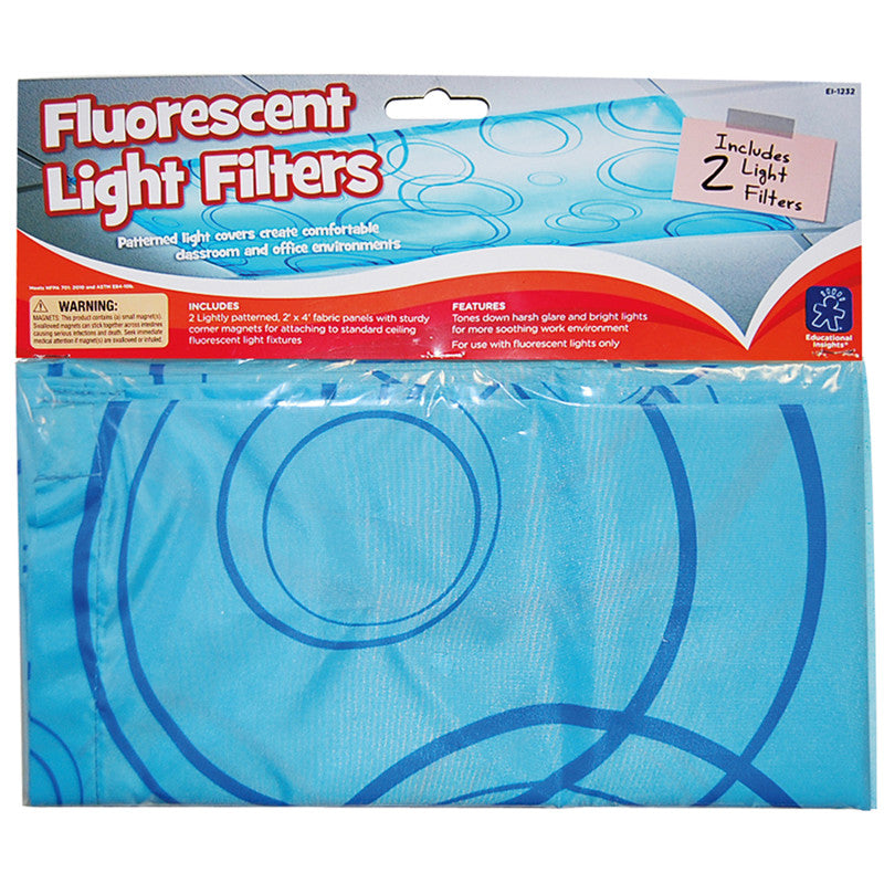 EDUCATIONAL INSIGHTS - Patterened Fluorescent Light Filters