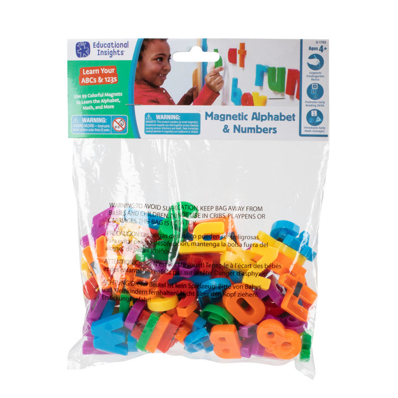 EDUCATIONAL INSIGHTS - Magnetic Letters & Numbers