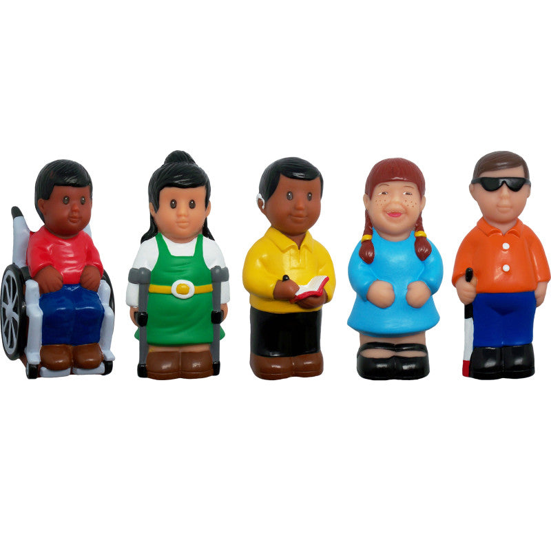 GET READY KIDS - Friends with Disabilities Play Figures