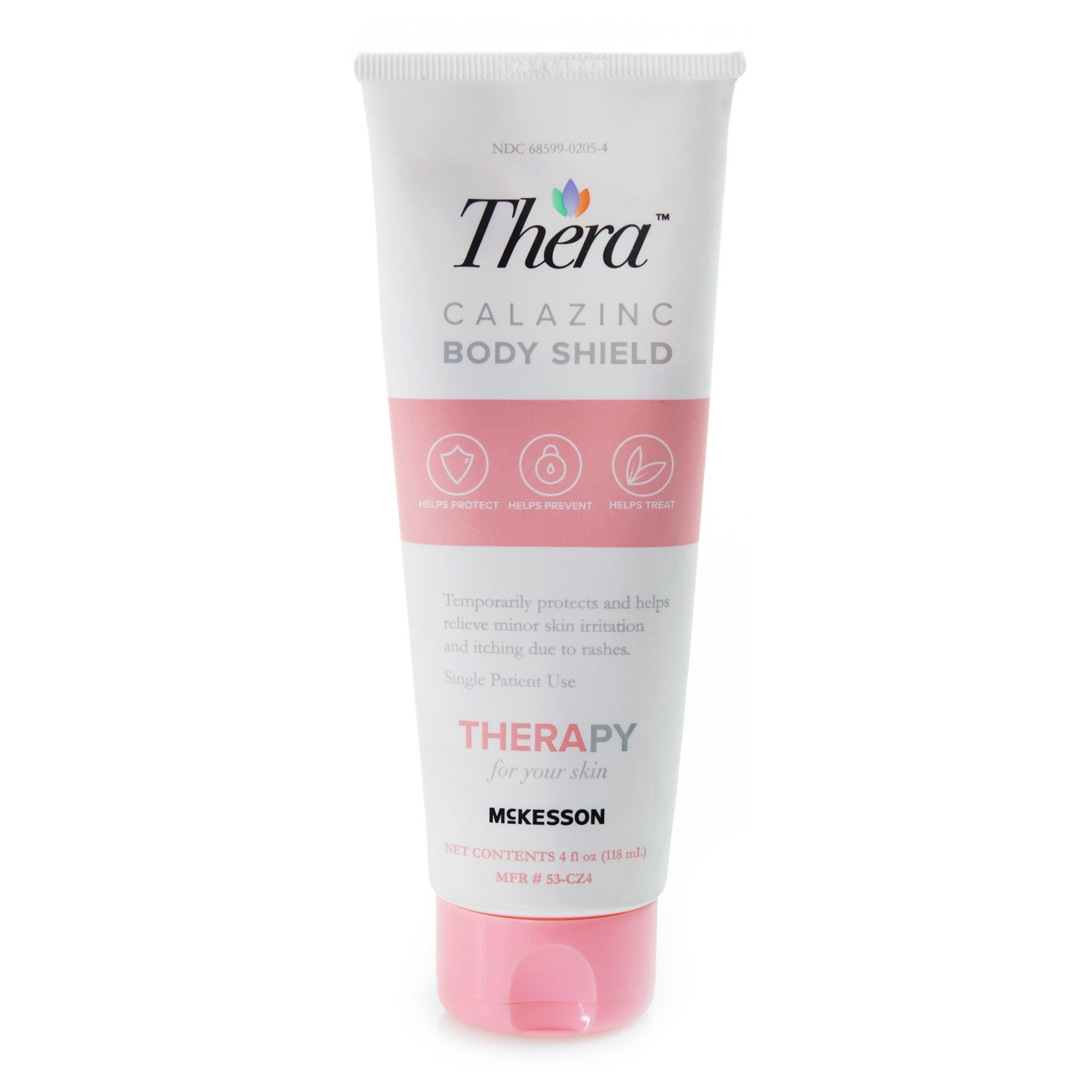 McKesson Brand - Skin Protectant Thera® Calazinc Body Shield 4 oz. Tube Scented Cream [1/BT]