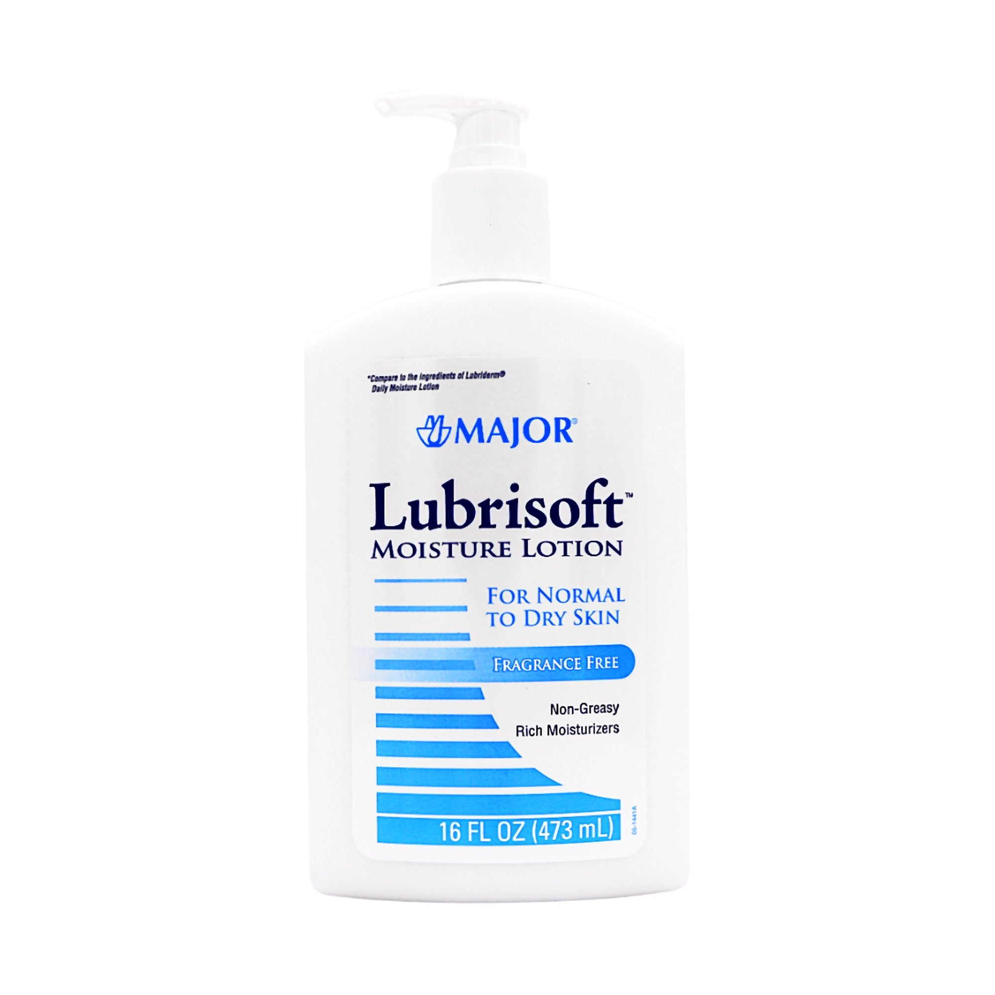 Major Pharmaceuticals - Hand and Body Moisturizer Lubrisoft® 16 oz. Pump Bottle Unscented Lotion [1/EA]