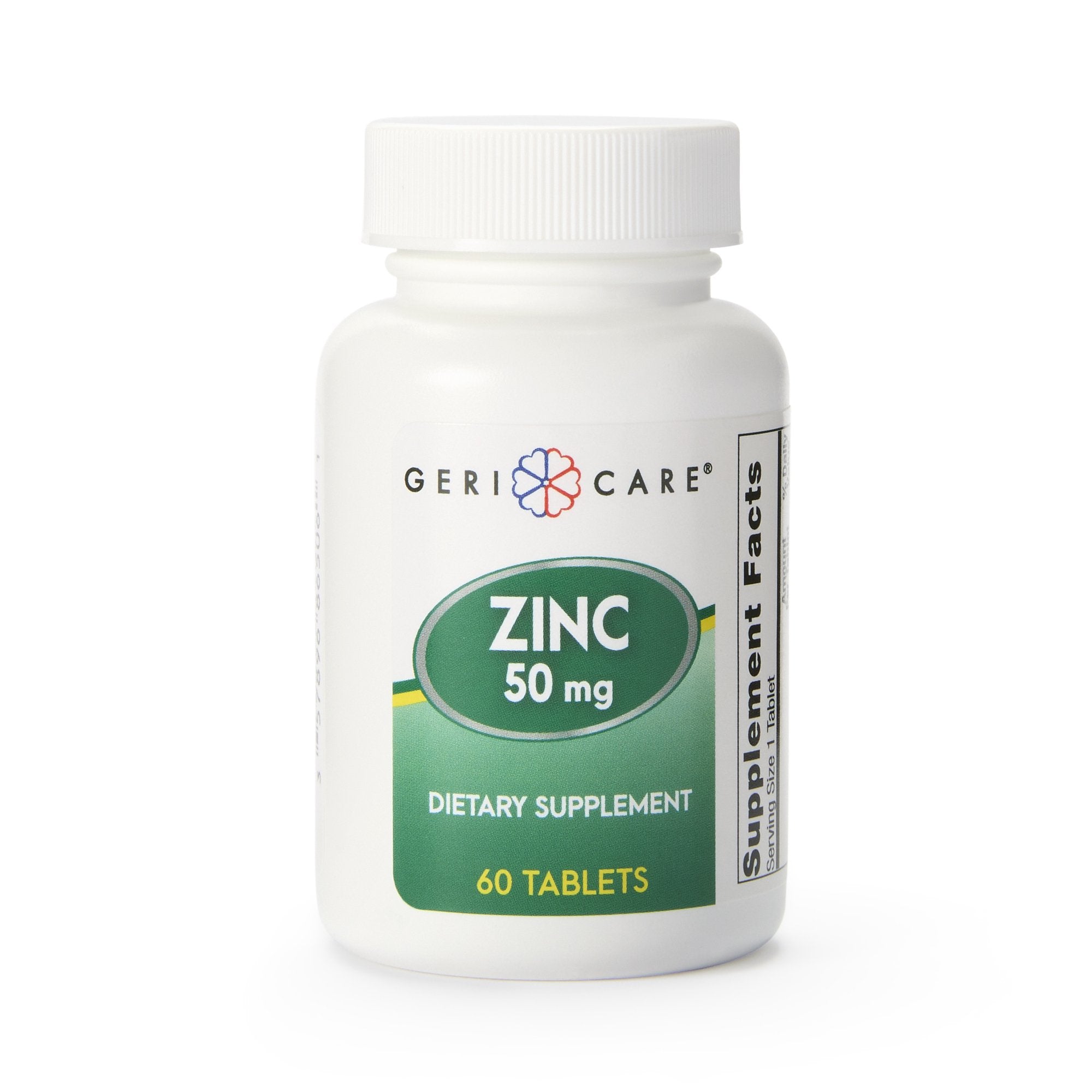 Geri-Care - Mineral Supplement Geri-Care® Zinc Sulfate 50 mg Strength Tablet 60 per Bottle [1/BT]