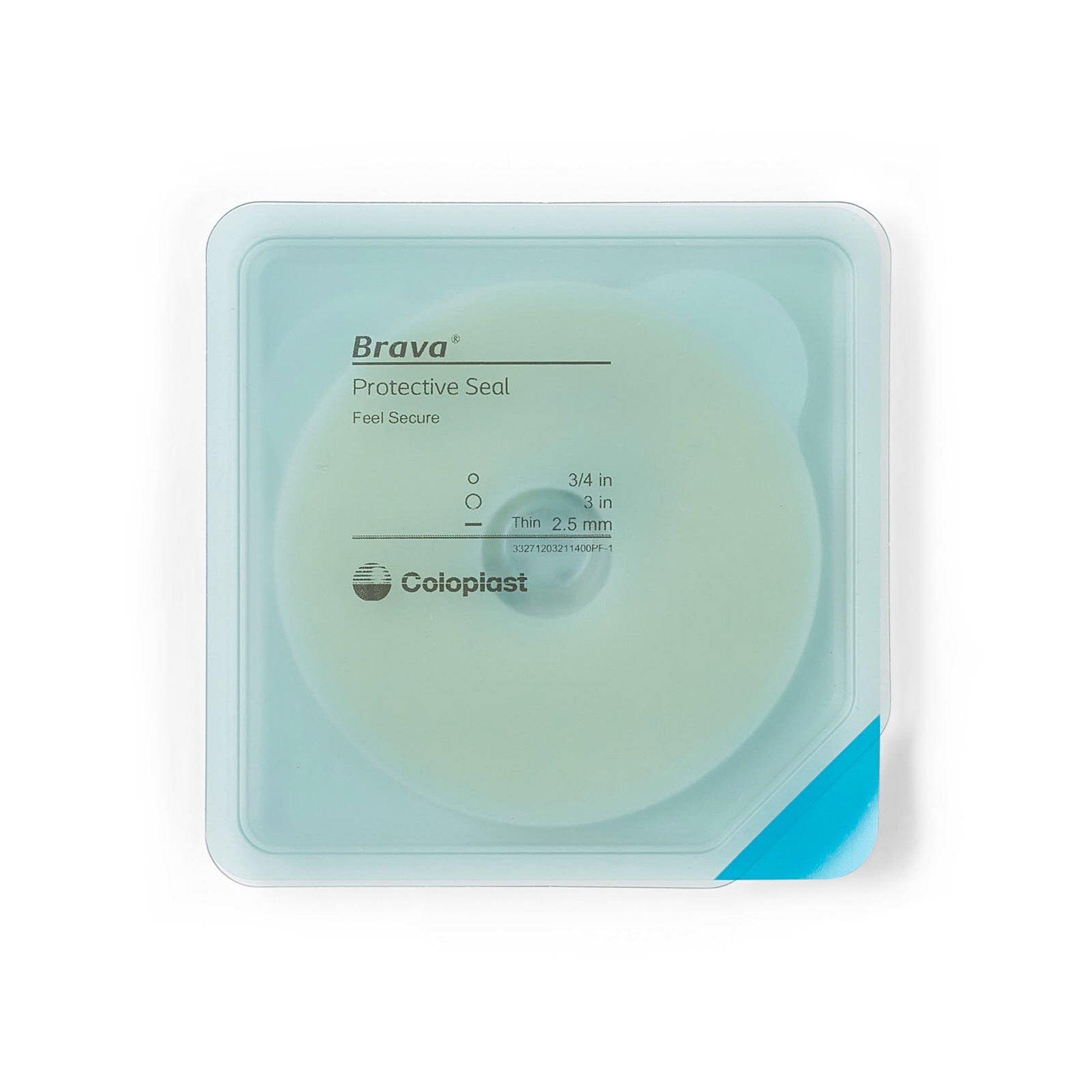 Coloplast - Ostomy Seal Brava® Thin 3/4 Inch (18mm) Stoma 3 Inch (76 mm) [10/BX]