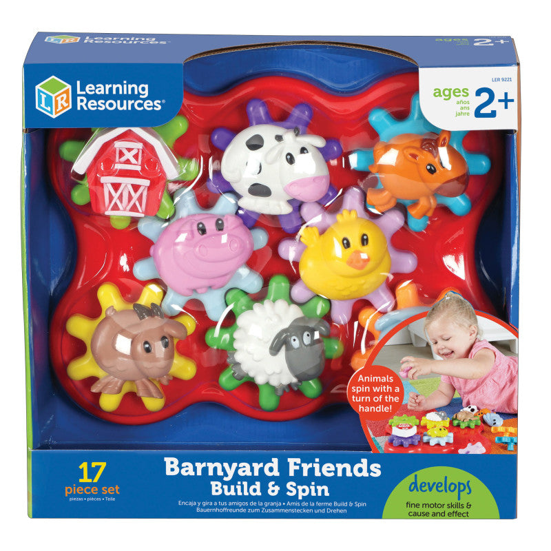 LEARNING RESOURCES - Build & Spin: Barnyard Friends