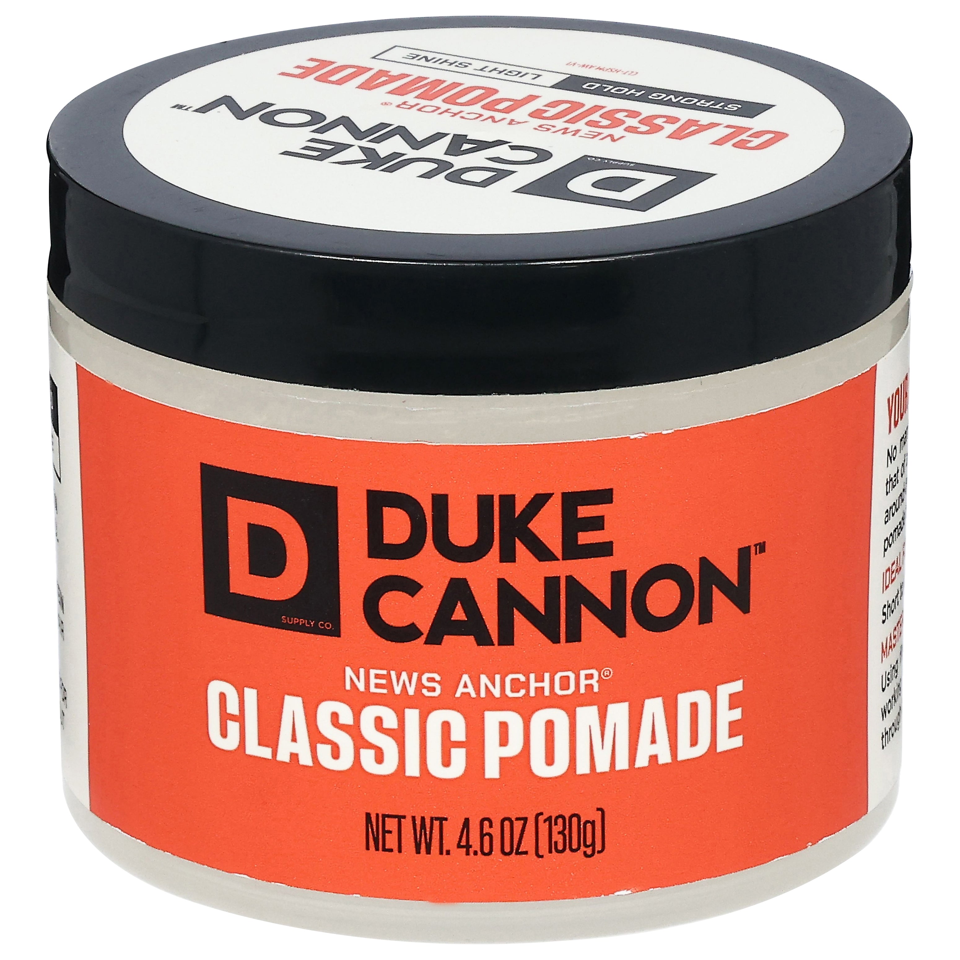 Duke Cannon Supply Co. News Anchor Classic Pomade 4.6 oz - Case of 1