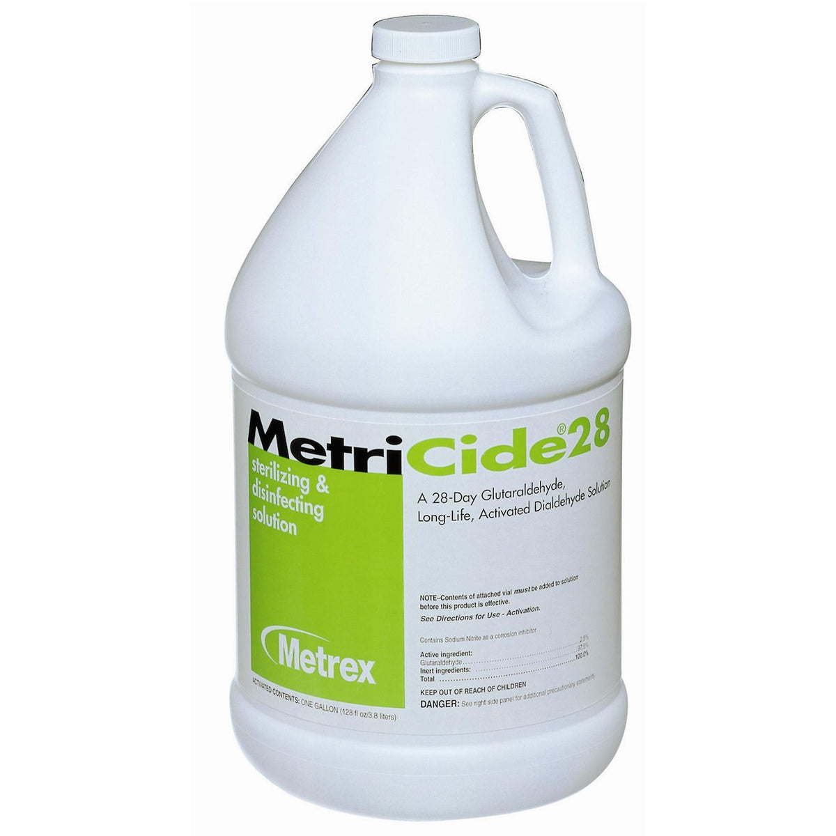 Metrex Research - Glutaraldehyde High-Level Disinfectant MetriCide™ 28 Activation Required Liquid 1 gal. Jug Reusable [1/EA]