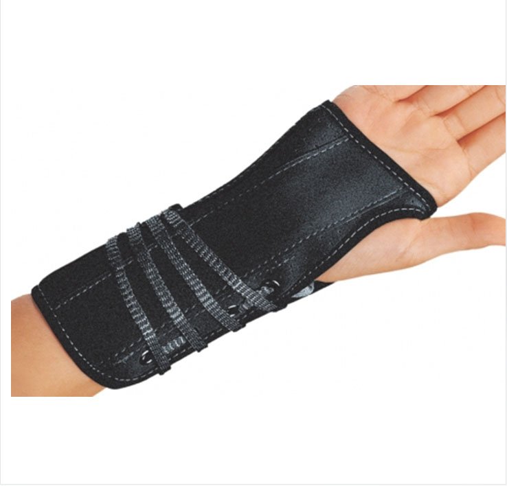 DJO - Wrist Brace ProCare® Aluminum / Flannel / Suede Right Hand Black Large [1/EA]