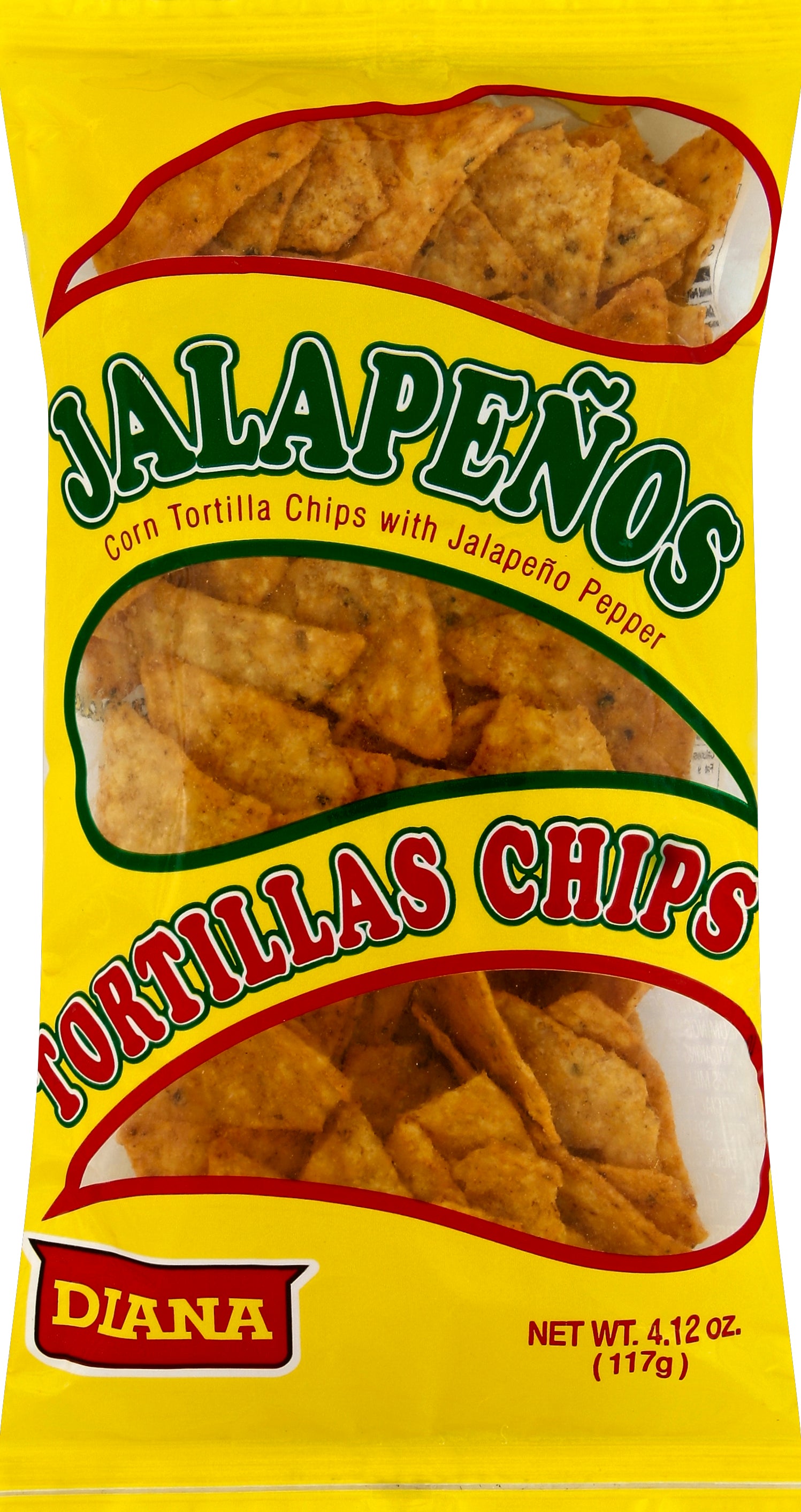 Diana Tortillas Chips 4.12 oz - Case of 24