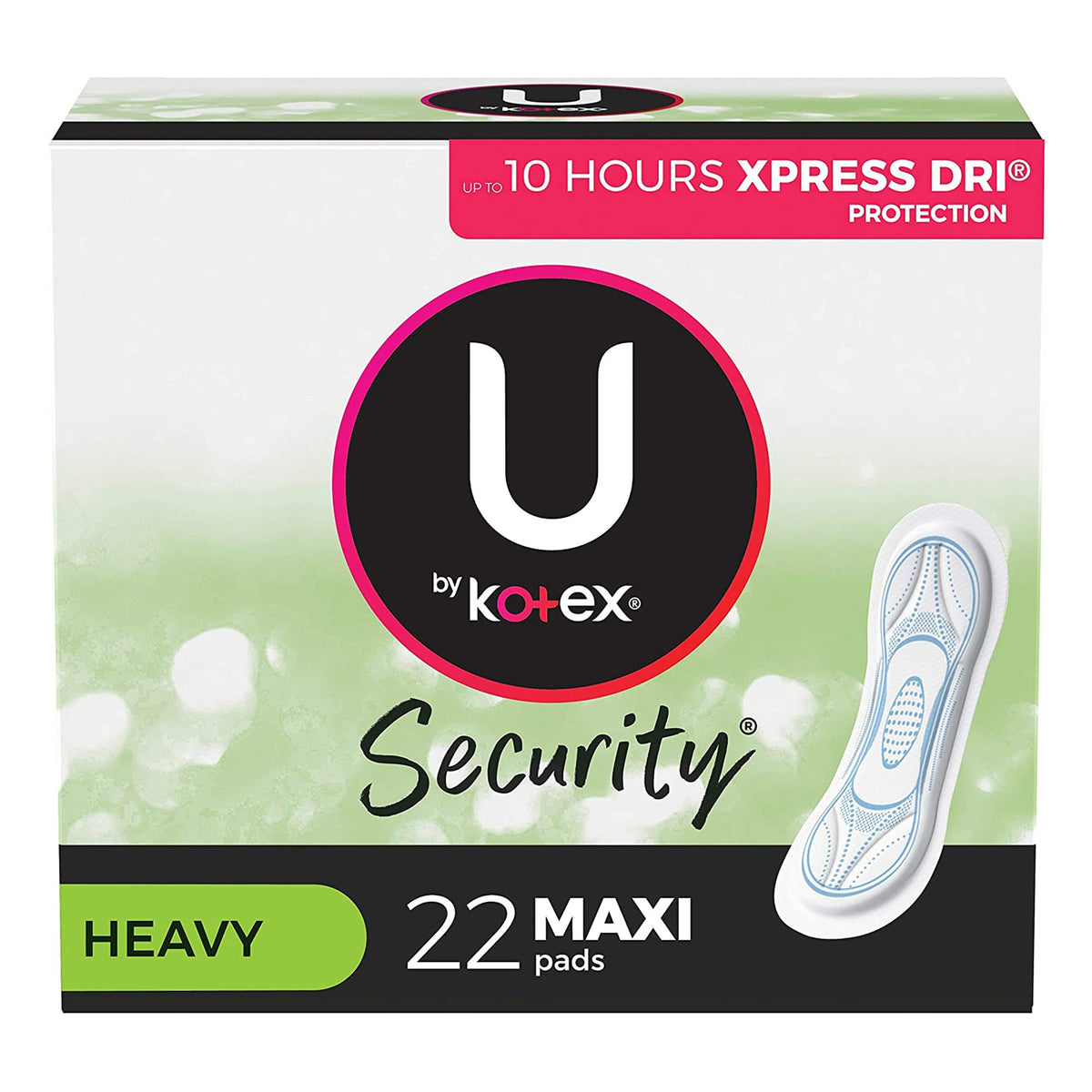 Kimberly Clark - Feminine Pad U by Kotex® Security Maxi Super Absorbency [22/PK]