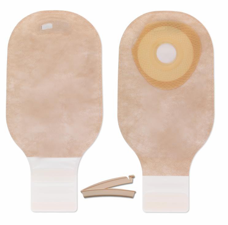 Hollister - Colostomy Pouch Premier™ One-Piece System 12 Inch Length 1-9/16 Inch Stoma Drainable [10/BX]