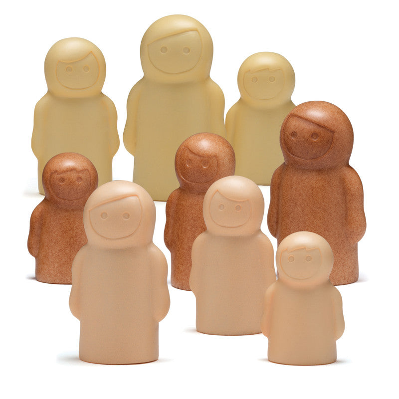 YELLOW DOOR - Little People – Sensory Play Set of 9 Figures