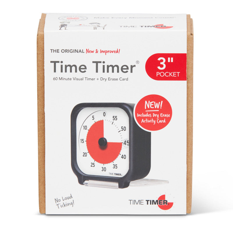 TIME TIMER - Original Timer 3 Inch (Pocket)