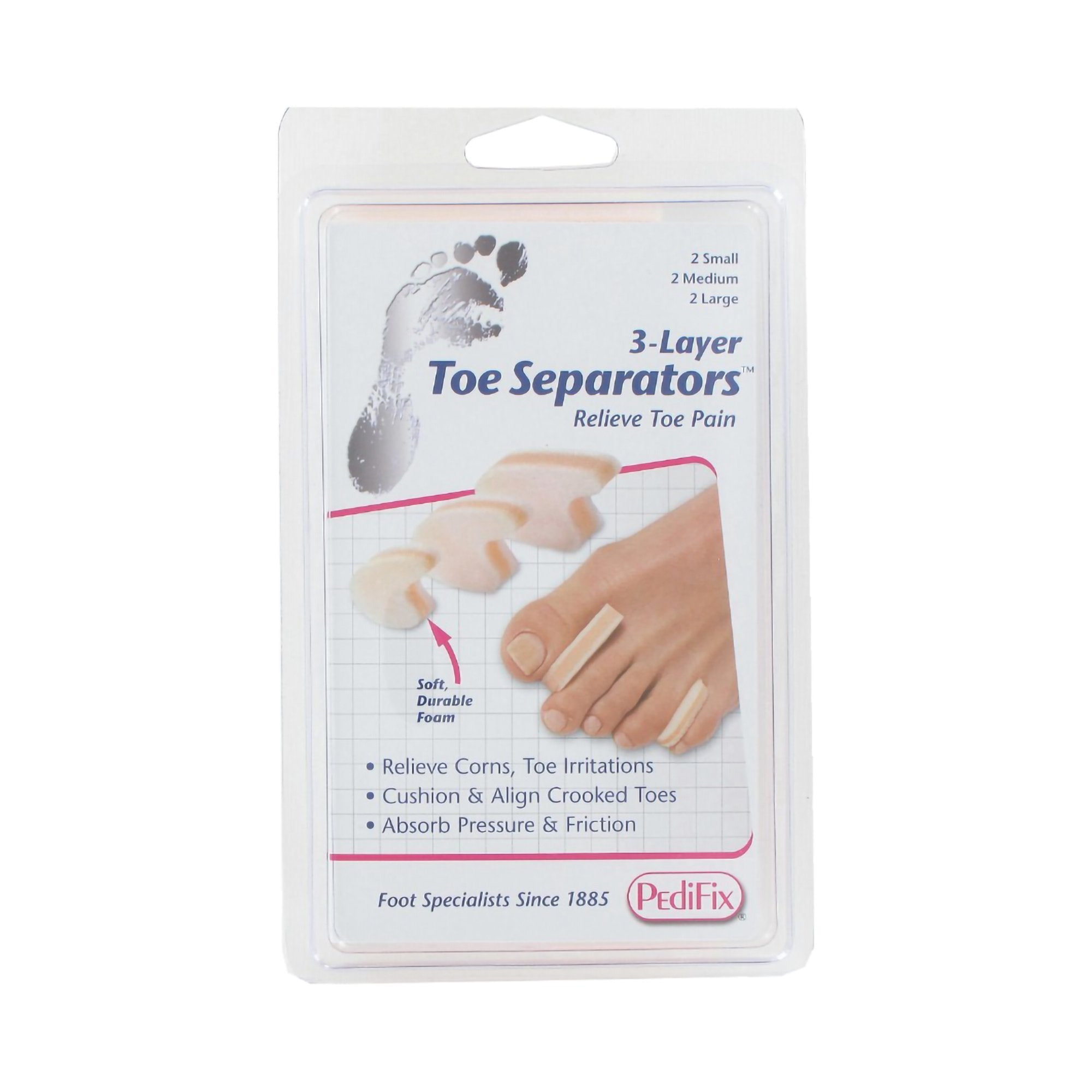 Pedifix - Toe Spacer Pedifix® Assorted Sizes Without Closure Toe [1/EA]