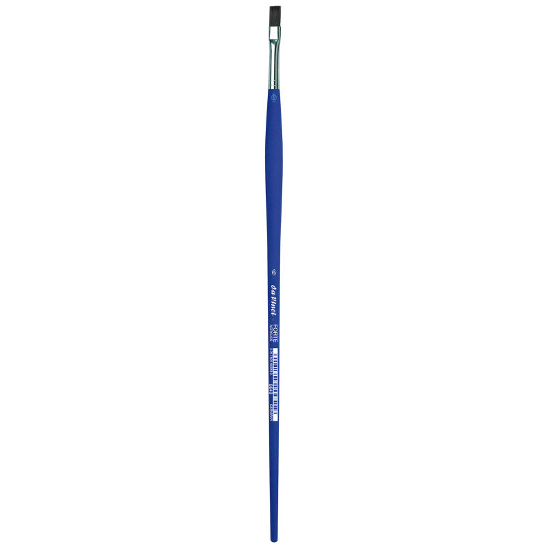 FORTE-Acrylics Student Brush, Synthetic, Acrylic & Oil, Flat, Series 8640, Size 6