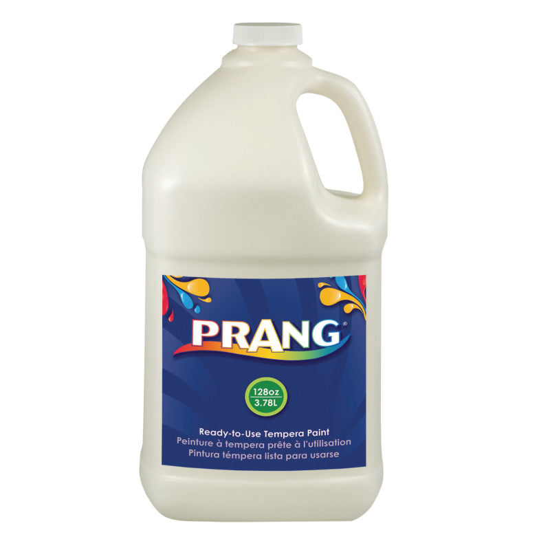 PRANG - Ready-to-Use Tempera Paint, White, 1 Gal