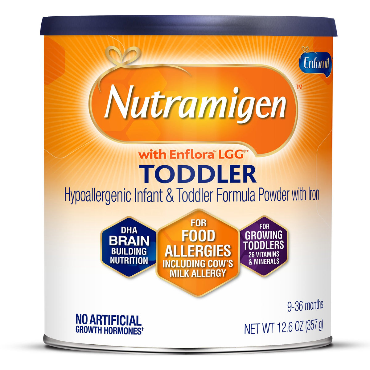 Mead Johnson - Toddler Formula Nutramigen™ with Enflora LGG® Unflavored 12.6 oz. Can Powder Iron Cow's Milk Allergy [1/EA]