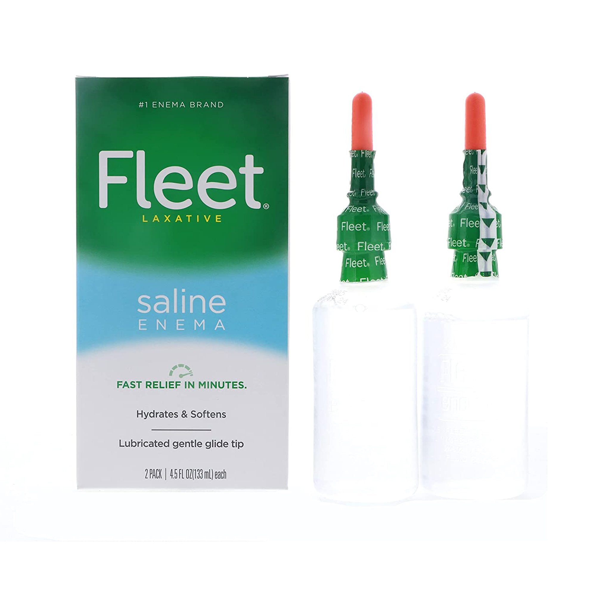 C.B. Fleet - Enema Fleet® 4.5 oz. 19 Gram - 7 Gram Strength Monobasic Sodium Phosphate / Dibasic Sodium Phosphate [2/BX]