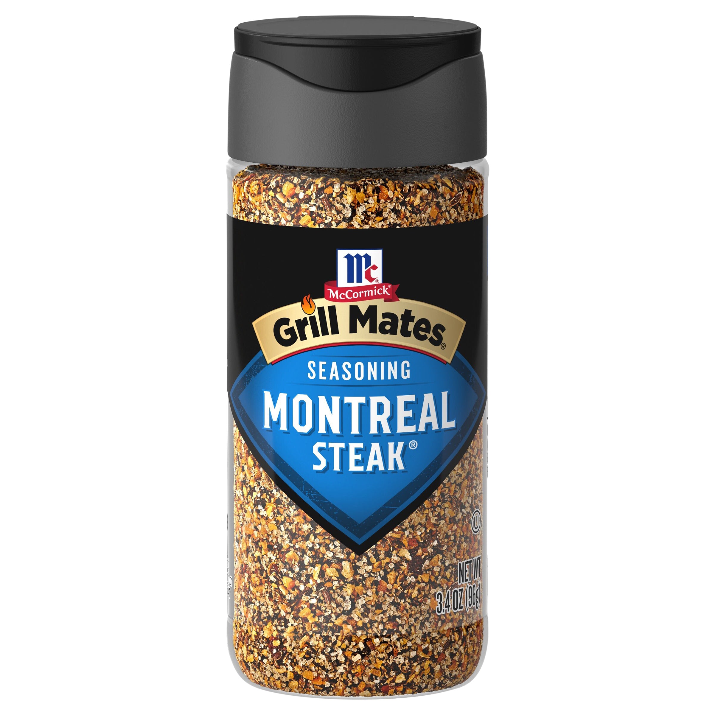 McCormick Grill Mates Montreal Steak Seasoning, 3.4 oz - Case of 6