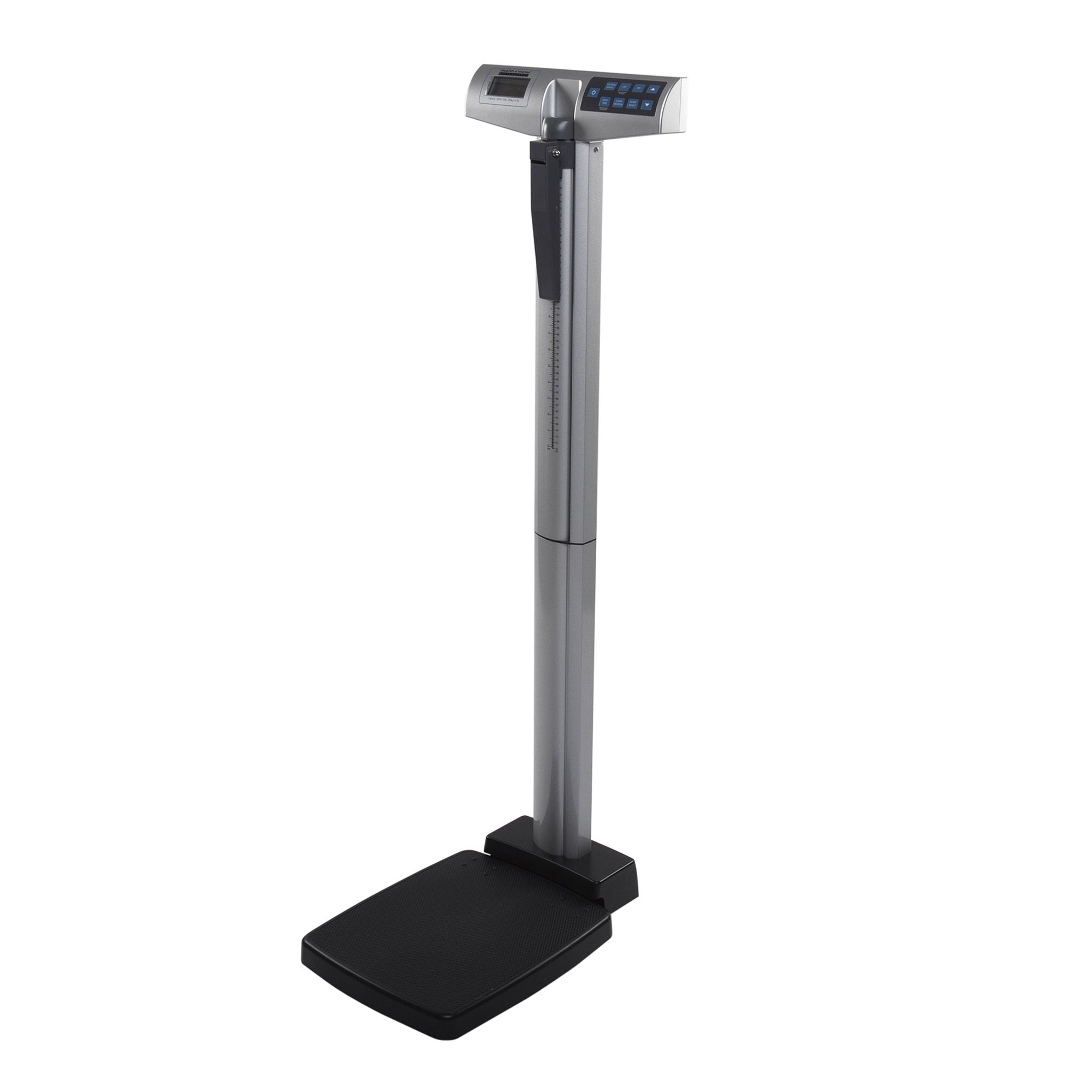 Health O Meter - Physician Scale with Height Rod Health O Meter® Digital Display 660 lbs. / 300 kg Capacity Black / Gray AC Adapter / Battery Operated [1/EA]