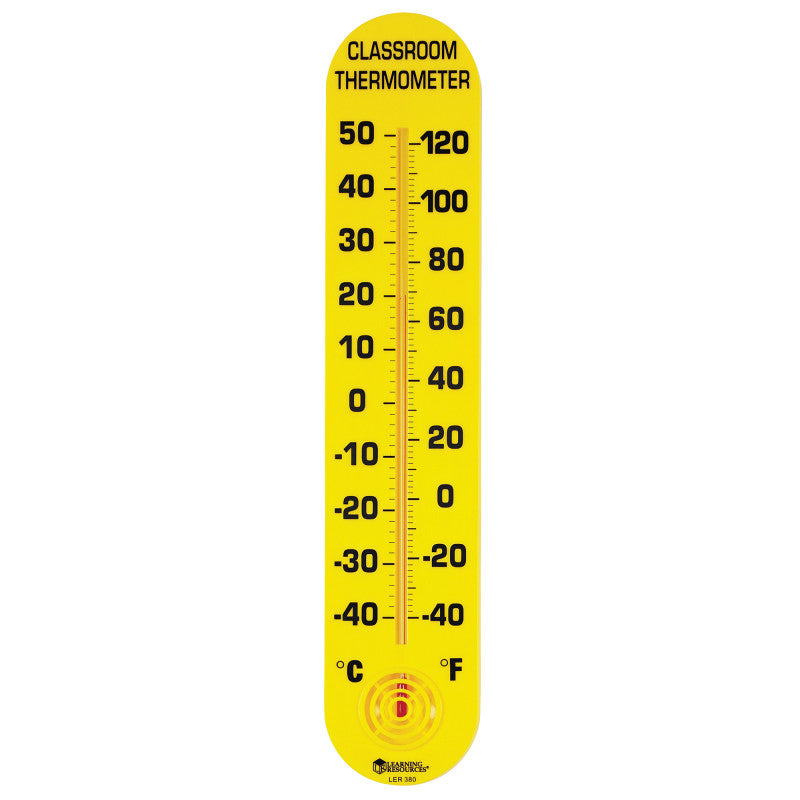 Classroom Thermometer 15"H