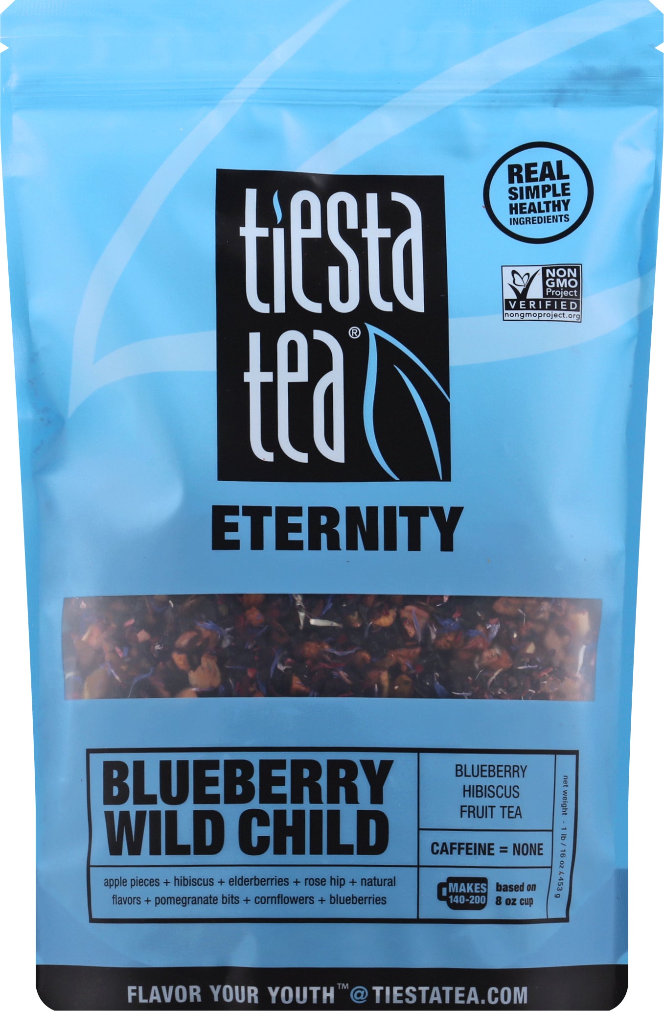 Tiesta Tea Eternity Blueberry Wild Child Fruit Tea 1 lb - Case of 1