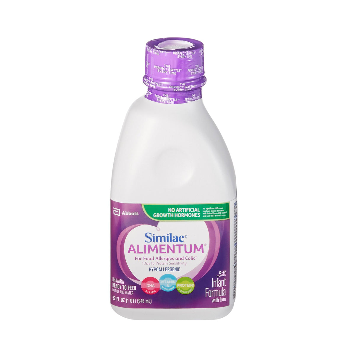 Abbott Nutrition - Infant Formula Similac® Alimentum® Unflavored 32 oz. Bottle Liquid Food Allergies [1/EA]