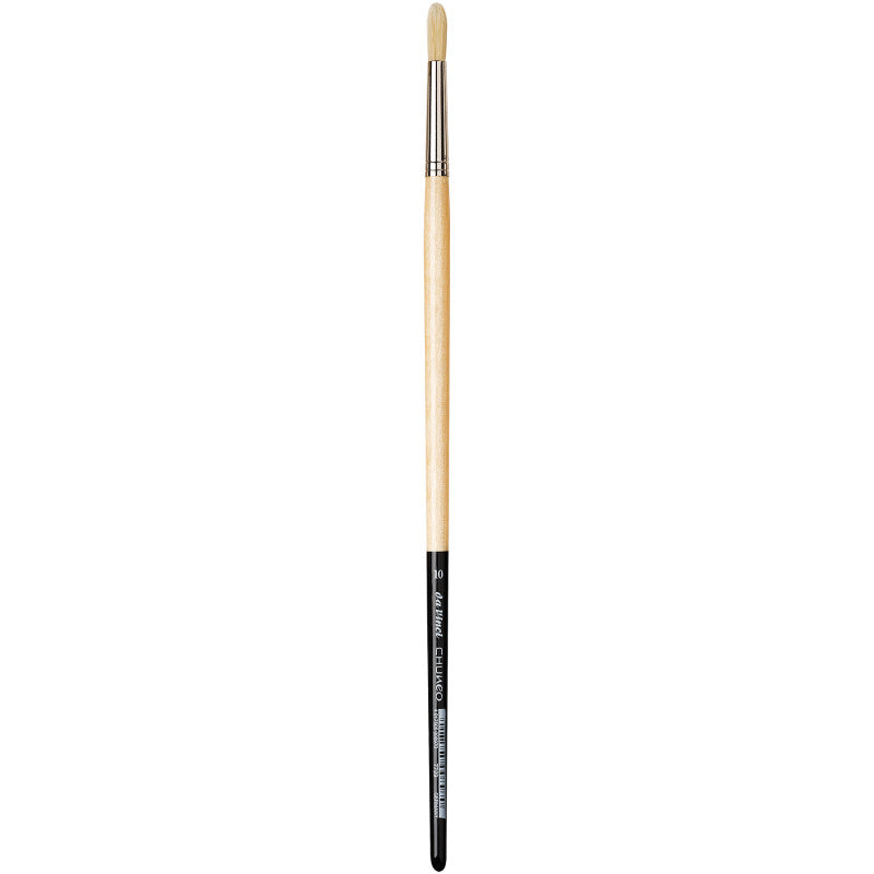 CHUNEO Synthetic Hog Bristle, Oil, Round, Series 7729, Size 10