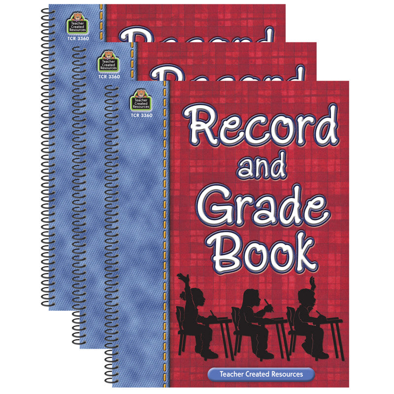 TEACHER CREATED RESOURCES - Record & Grade Book, Pack of 3