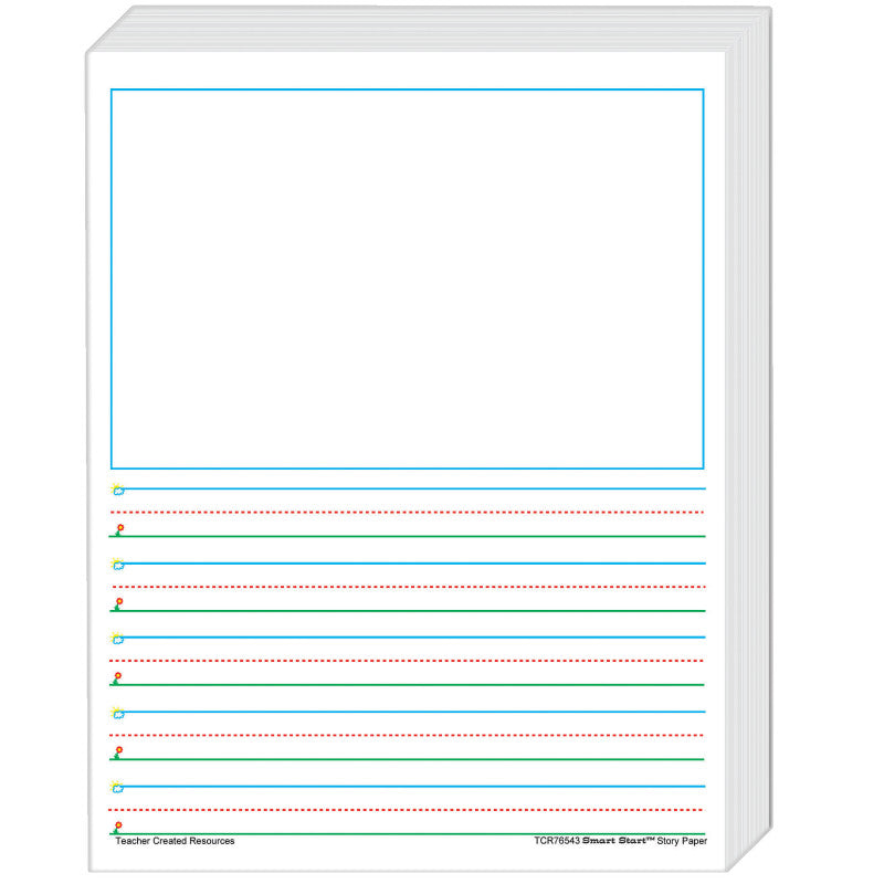 TEACHER CREATED RESOURCES - Smart Start 1-2 Story Paper: 360 Sheets