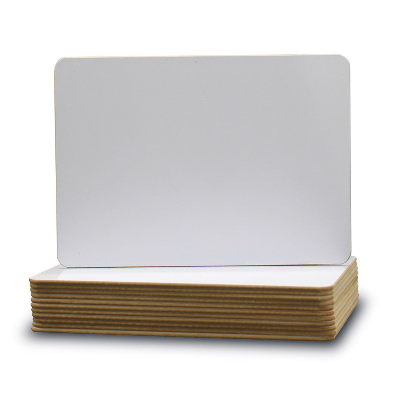 FLIPSIDE PRODUCTS - Double-Sided White Dry Erase Board, 5" x 7", Pack of 12