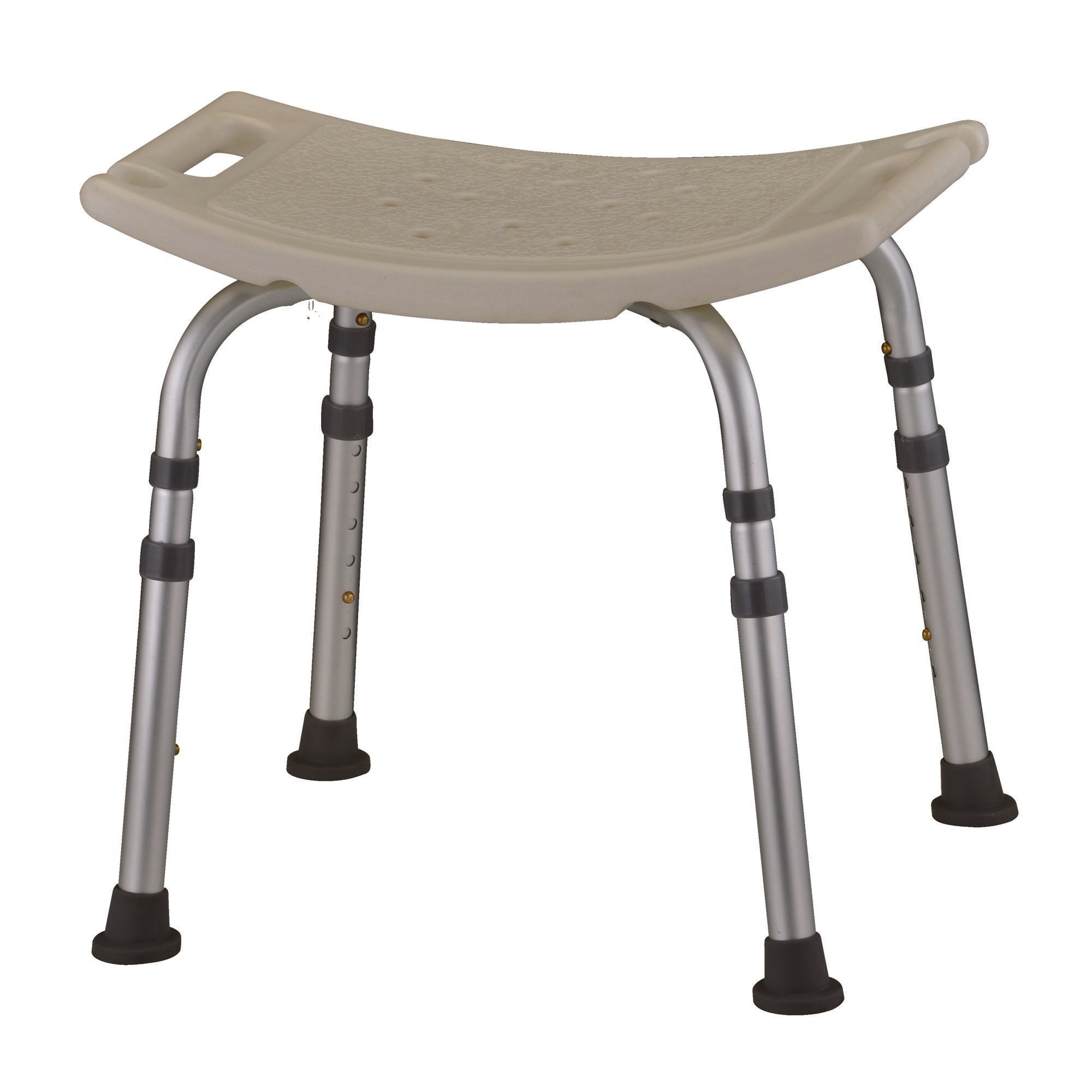 Nova Ortho-Med - Shower Chair Nova Without Arms Aluminum Frame Without Backrest 20 Inch Seat Width 300 lbs. Weight Capacity [2/CS]