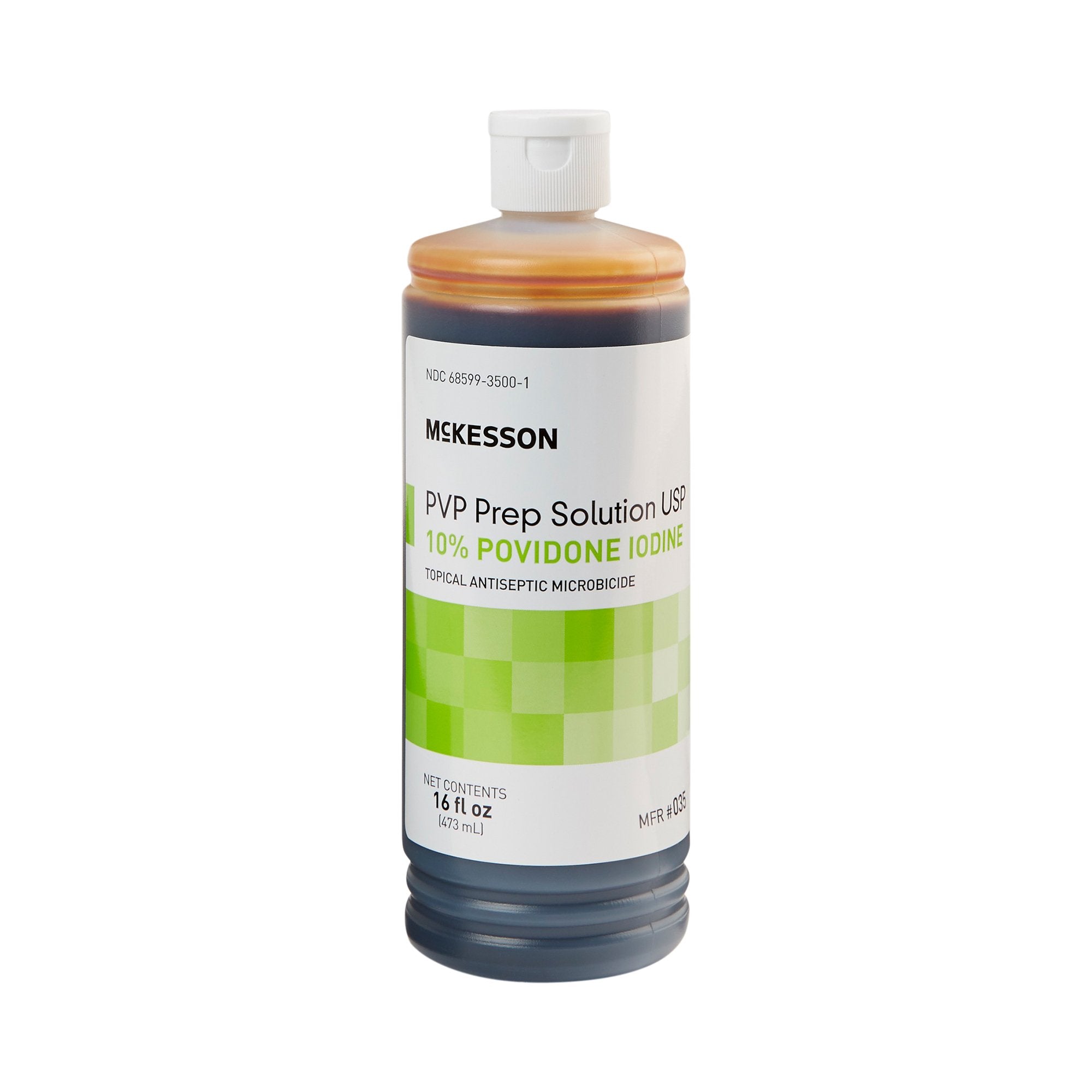 McKesson Brand - Skin Prep Solution McKesson 16 oz. Flip-Top Bottle 10% Strength Povidone-Iodine NonSterile [1/EA]