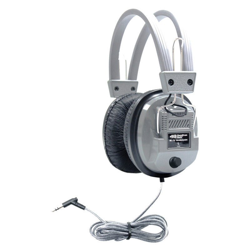 HAMILTONBUHL - SchoolMate Deluxe Stereo Headphone with 3.5 mm Plug and Volume Control