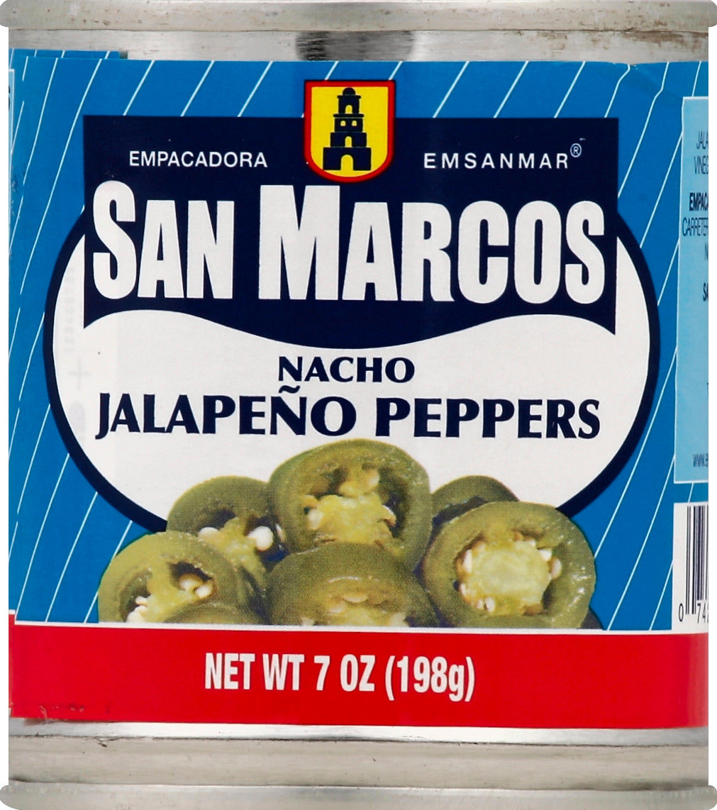 San Marcos Japapeno Peppers 7 oz - Case of 12