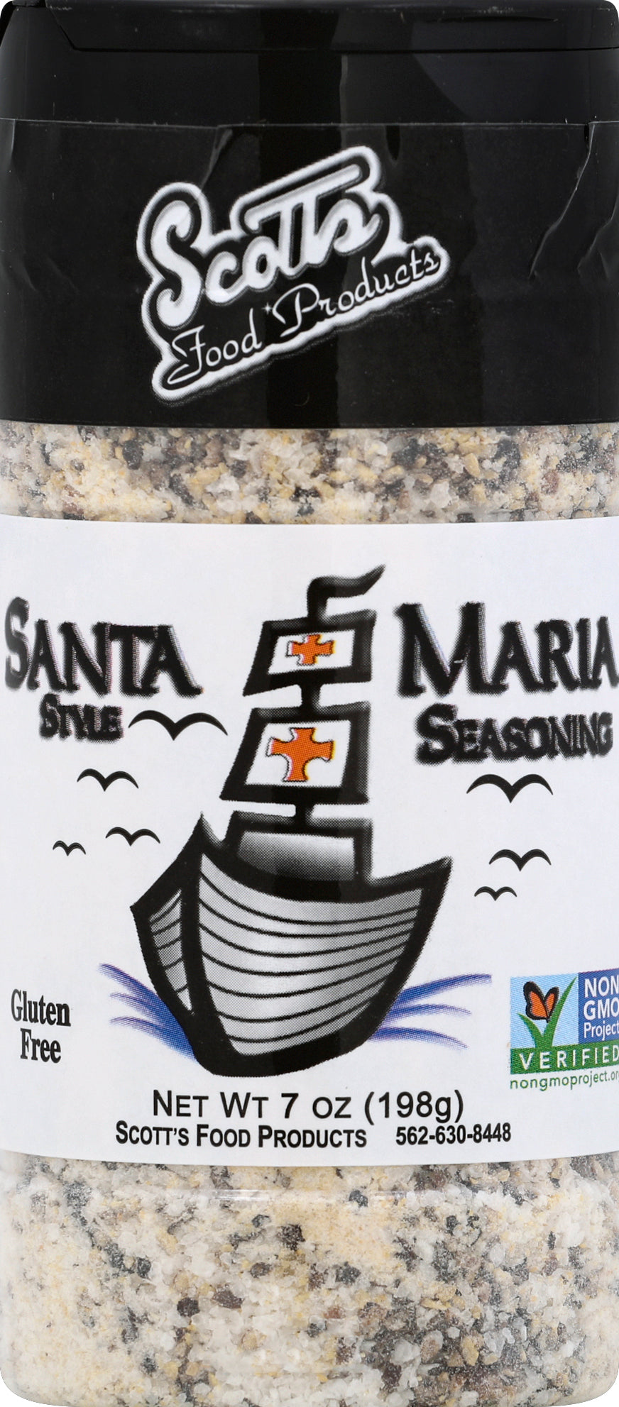 Scotts Food Products Seasoning Santa Maria Style- Case of 12 - 7 OZ