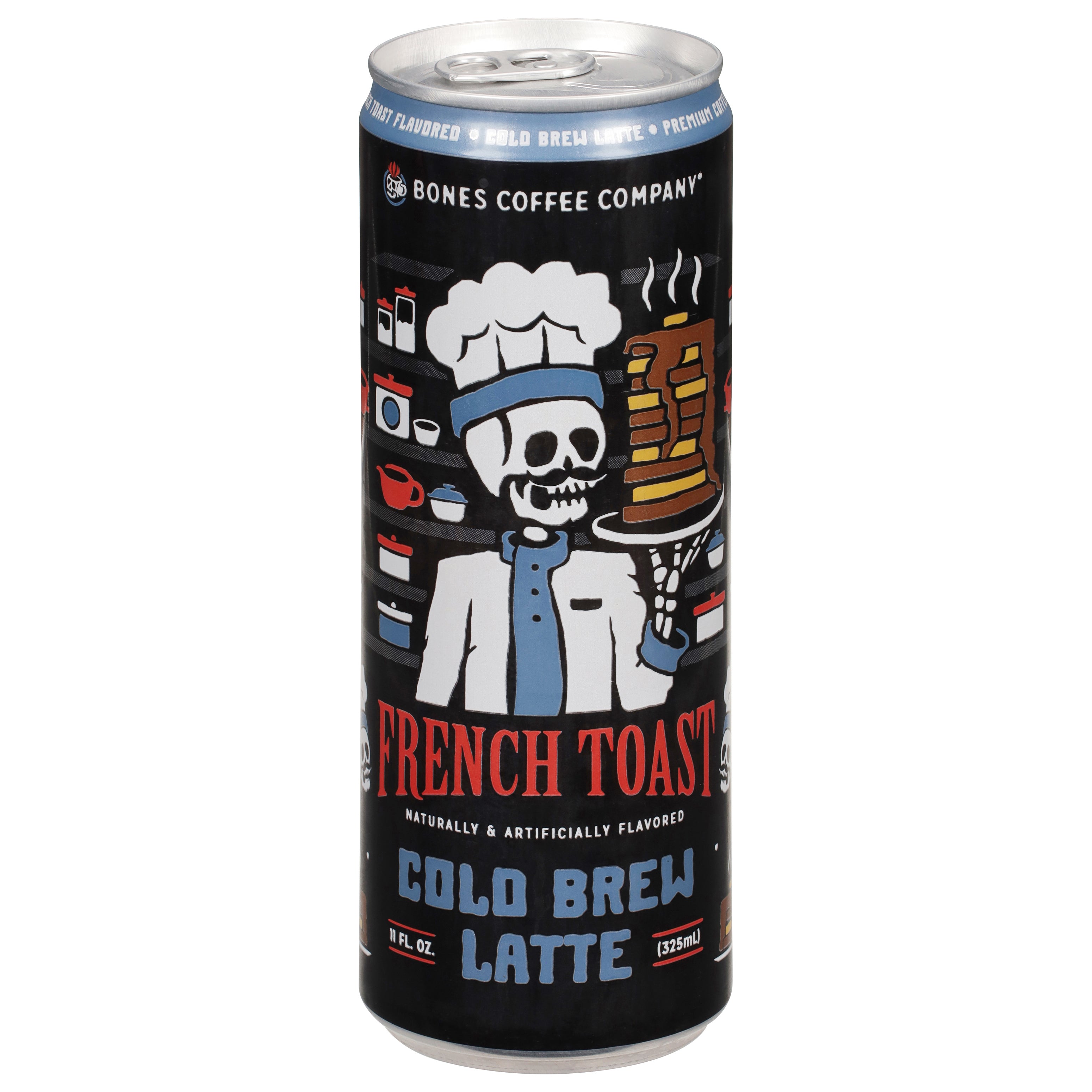 Bones Coffee Company French Toast Cold Brew Latte 11 fl oz - Case of 12