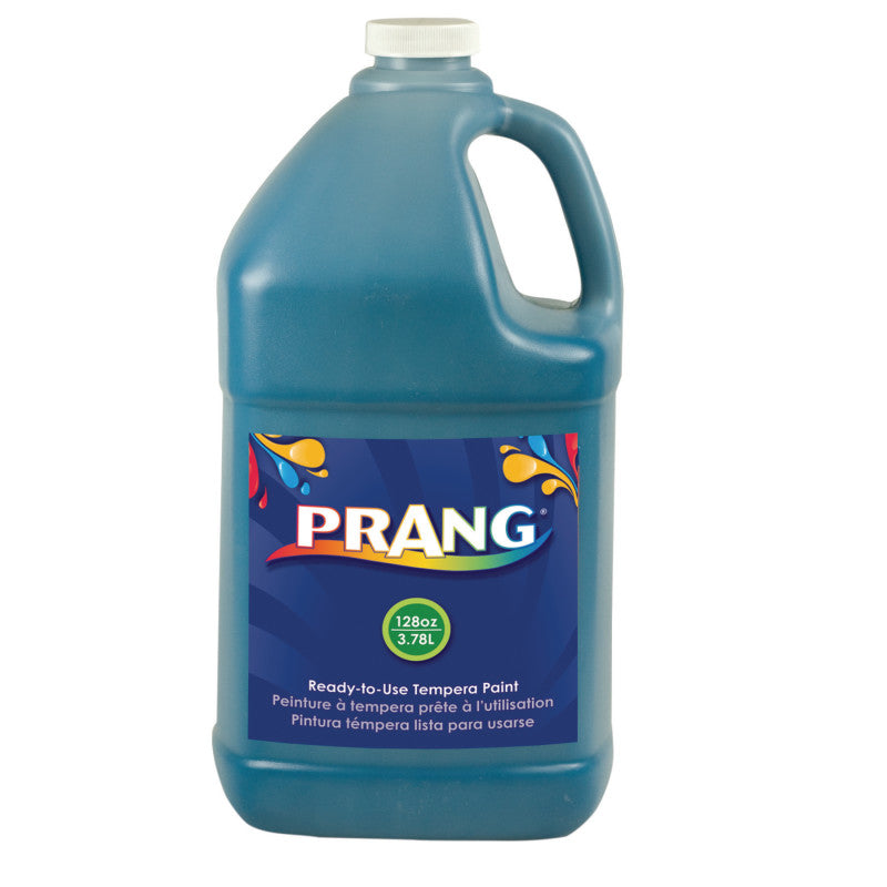 PRANG - Ready-to-Use Tempera Paint, Turquoise, 1 Gal