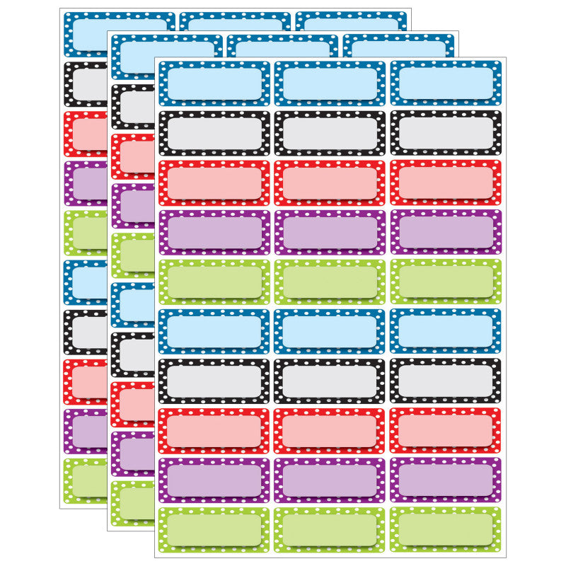 ASHLEY PRODUCTIONS - Die-Cut Magnetic Foam Color Dots Labels/Nameplates, 30 Per Pack, 3 Packs