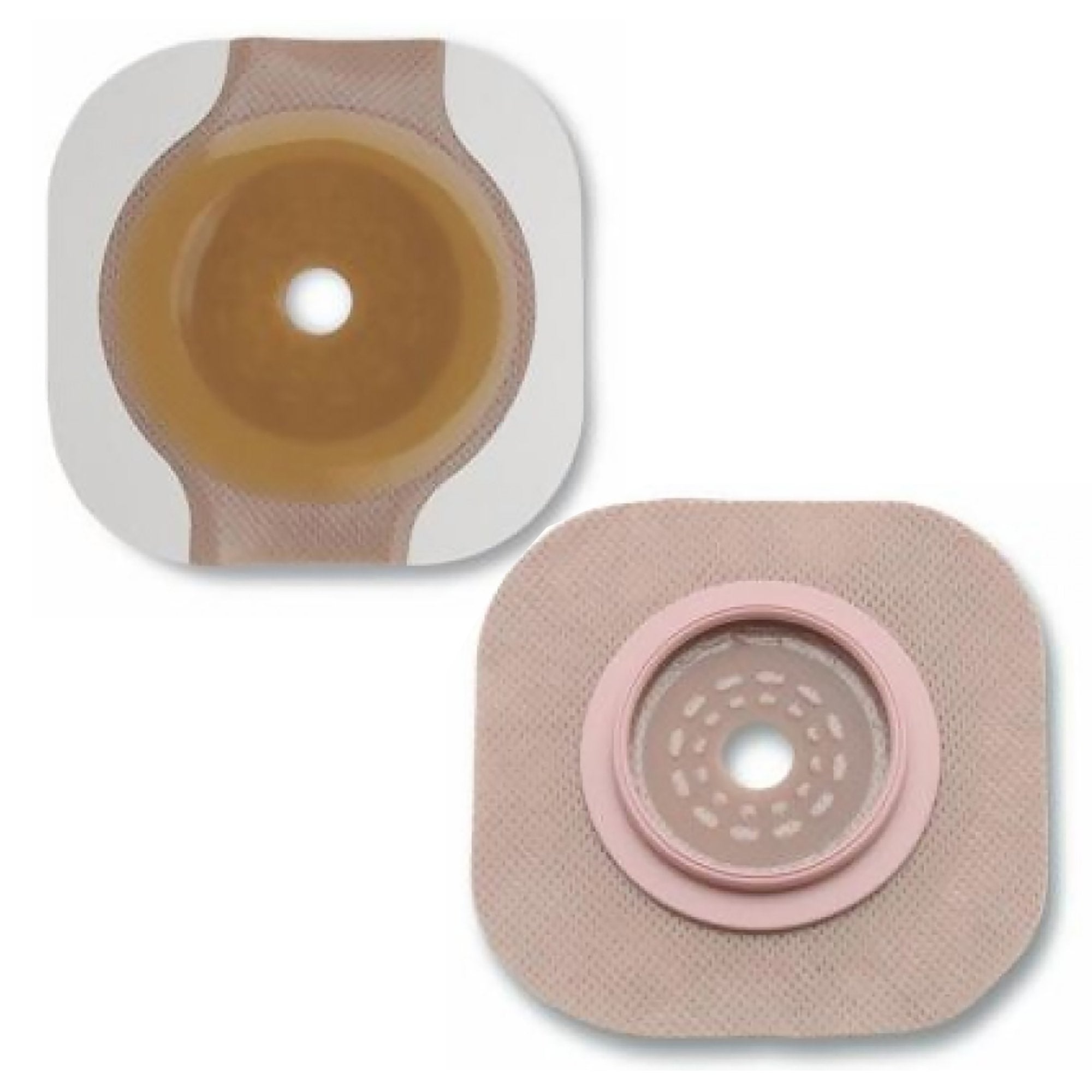 Hollister - Ostomy Barrier New Image™ Flextend™ Trim to Fit, Extended Wear Adhesive Tape 57 mm Flange Red Code System Hydrocolloid Up to 1-3/4 Inch Opening [5/BX]