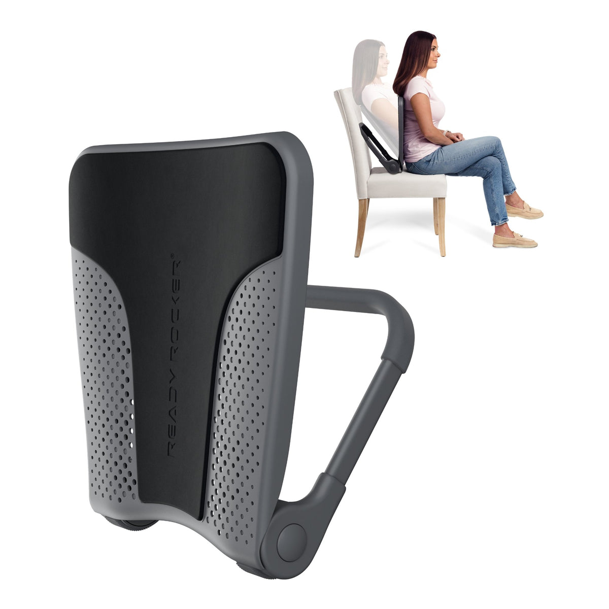 Rocking Inc - Lumbar Support Seat Rocking Device Ready Rocker® 17 W X 18 L X 3-1/2 D Inch Aluminum / Foam [1/EA] (1241373_EA)