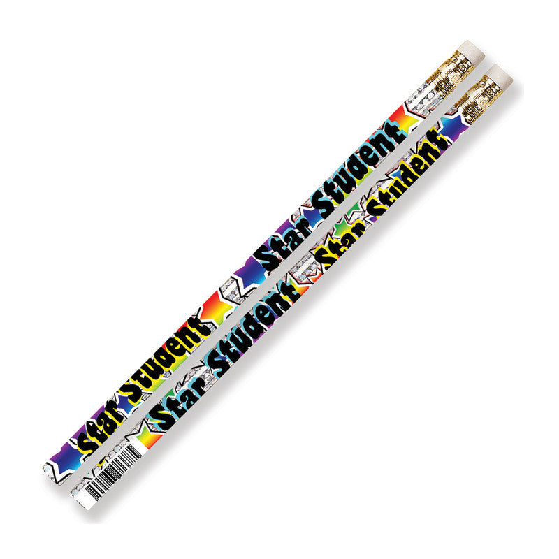 MUSGRAVE PENCIL COMPANY - Star Student Motivational Pencil, Pack of 144