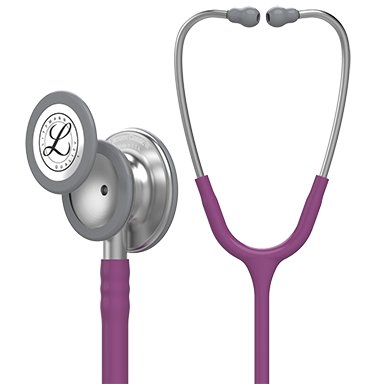 Solventum Corporation - Clinician Stethoscope 3M™ Littmann® Classic III™ Purple 1-Tube 27 Inch Tube Convertible Chestpiece [1/EA]