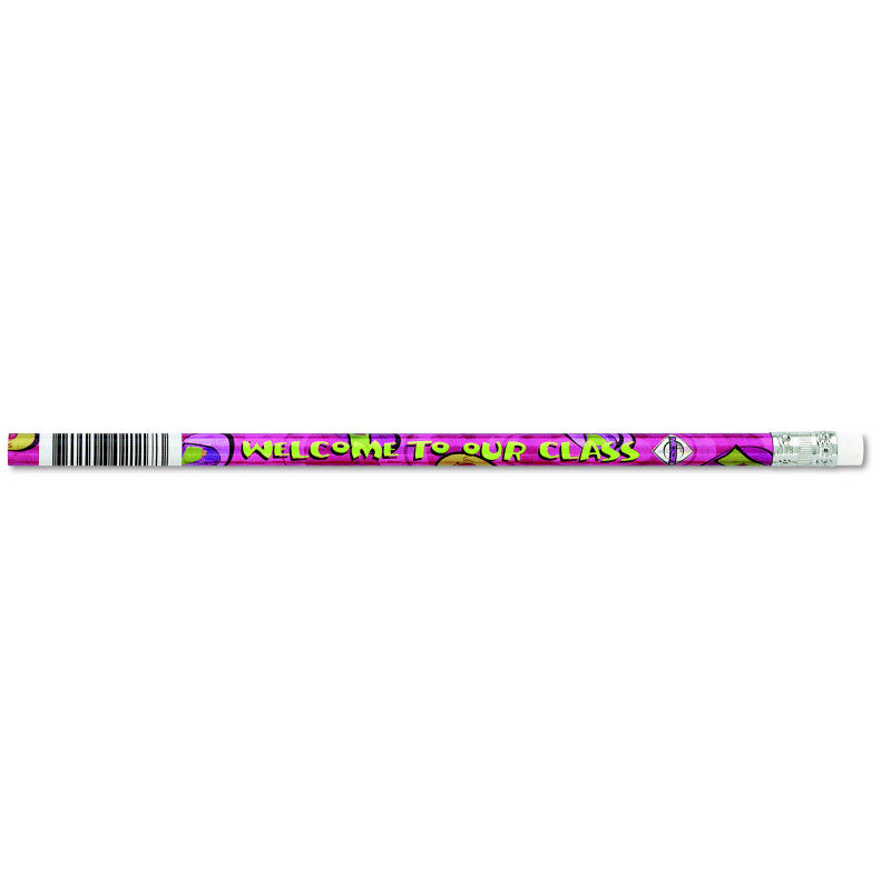 MOON PRODUCTS - Pencils Welcome To Our Class, 12 Per Pack, 12 Packs