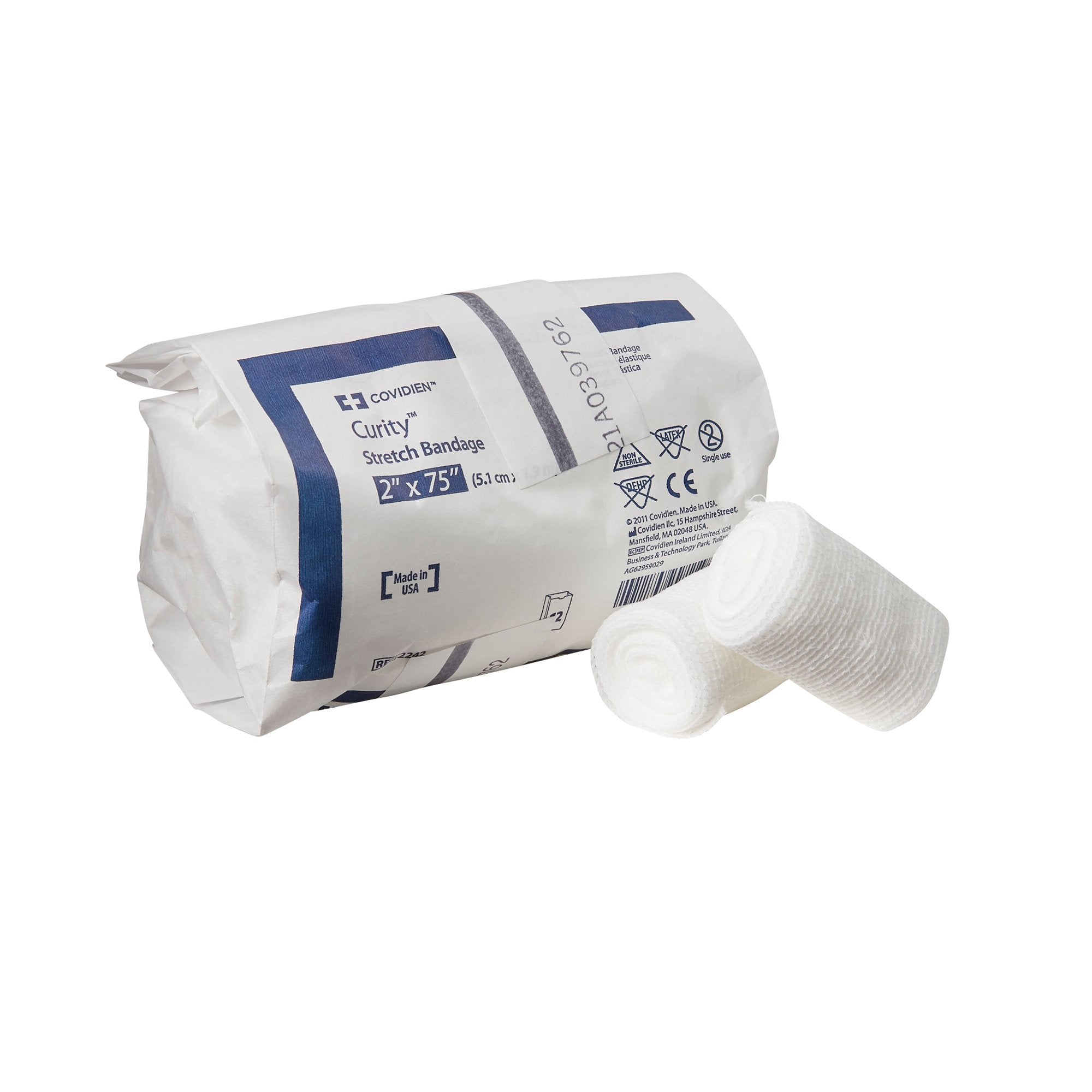 Cardinal - Conforming Bandage Curity™ 2 X 75 Inch 1-Ply NonSterile 12 per Pack [12/BG]