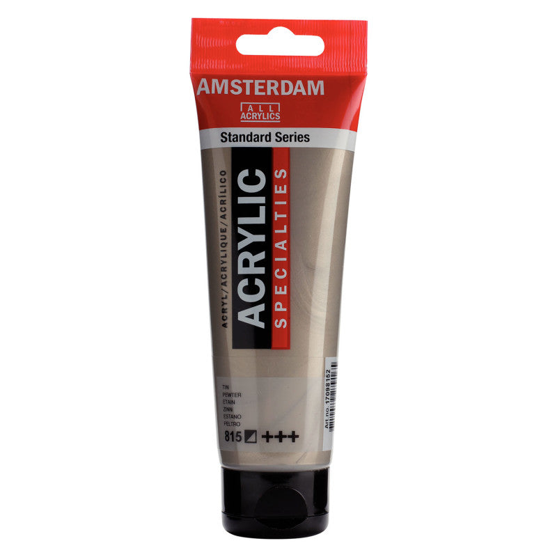 Standard Acrylic Paint, 120ml, Pewter 815